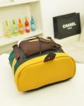 New fashion shoulder bag pig nose color bag Korean middle school students bag