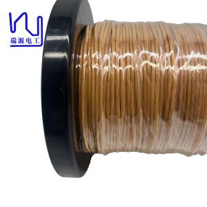 China Solderable 0.1mm Tex-E Triple Insulated Copper Wire For High Voltage Transformer factory