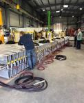 Lightweight Vulcanizing Conveyor Belt Press Machine CE For Wood Conveying