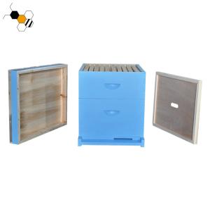 China 10 Frames Langstroth Pine Wood Bee Hive Equipment 20mm Thick factory
