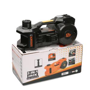 China 2 In 1 Car Repair Tool For Electric Hydraulic Car Jack And Car Tire Inflator Pump factory