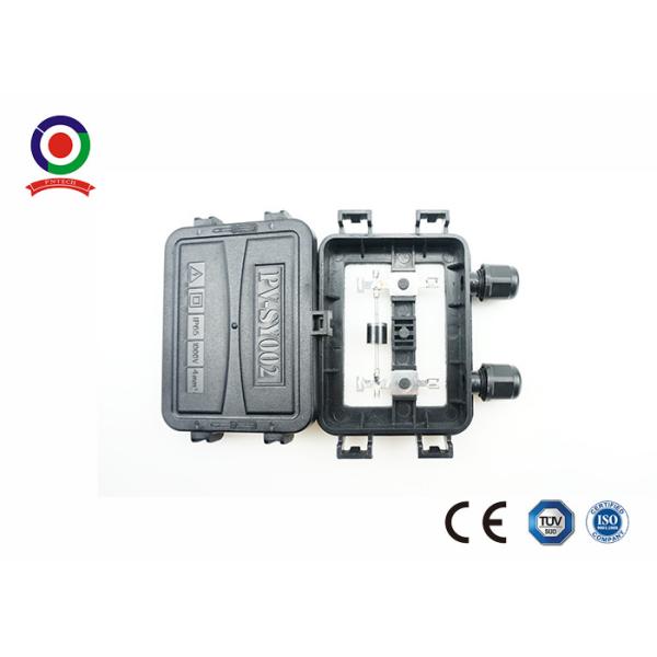 China 1000VDC Rated Voltage PV Junction Box with UL94-V0 Flame Resistance and PPO Anti-Aging Solar Module Junction Box factory