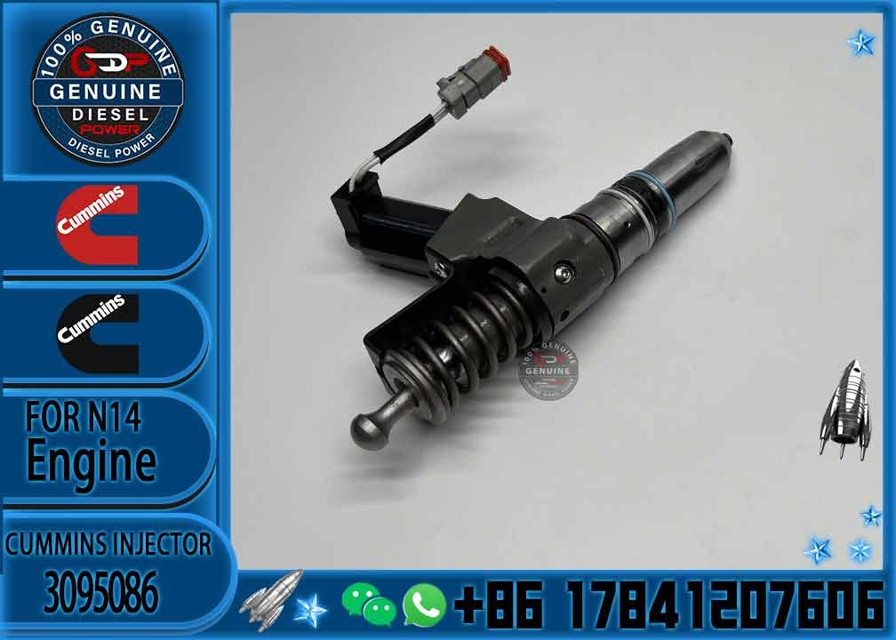 3083846 Diesel Fuel Injector N14 Common rail injector 3095086 3609796 3095040 3411763