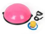Anti Slip Half Balance Ball Trainer Yoga Exercise Ball with Resistance Bands