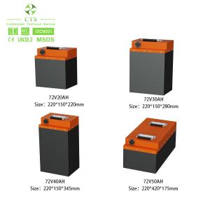 China China Manufacturer 40v 30ah 60v 50ah lithium ion battery pack for motorcycle,customized lithium battery ebike battery factory
