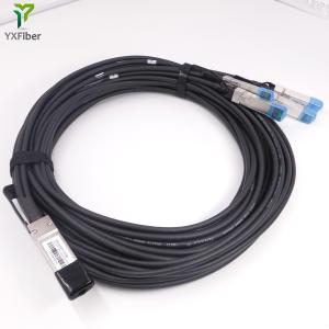 China 5M Splitter Passive Direct Attach Cable 40G QSFP+ DAC factory
