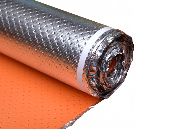 33kg/m3 2mm Underfloor Heating Underlay For Laminate / Wood 0