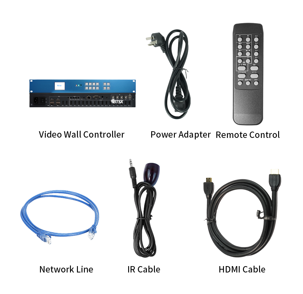 Bitvisus Professional Audio Video & Lighting 4K Video Processor with 4K60 HDMI 2.0 High Performance