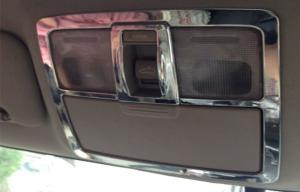China Durable Automobile Decoration Parts , Inner Roof Lamp Cover for KIA Sportage R 2014 factory