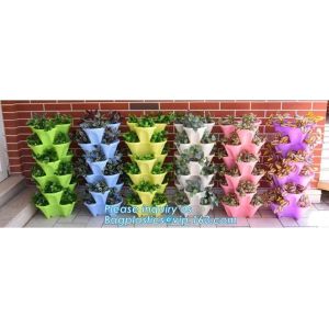 strawberry hydroponic vertical farming planter pots garden flower pots,nursery