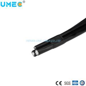 China Ume Stranded PVC/XLPE/PE Insulated AAC/ACSR/AAAC Conductor Triplex Service Drop Cable factory
