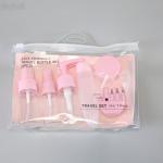 PVC Leather Cosmetic Makeup Pouch Transparent Waterproof Travel Toiletry Bag