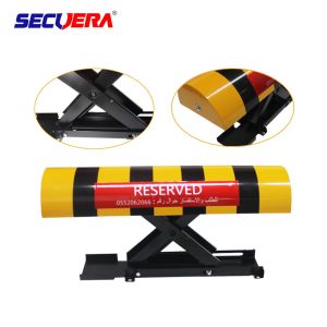 Automatic Remote Control Parking Barrier 304 Steel Material Rechargeable Battery