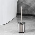 Sustainable Stainless Steel Flip Lid Household Cleaning Brush And Holder For