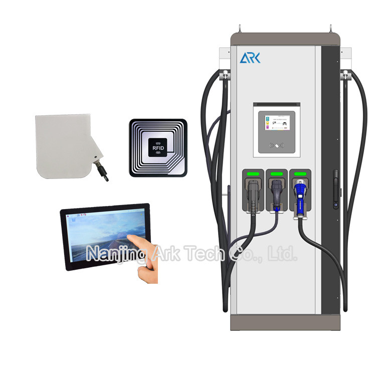 IP54 22KW CE EV Fast Charging Stations , 60KW Chademo DC Fast Charging