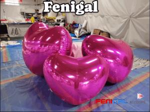 China Inflatable Mirror Ball Spheres 15-158 Inch Mirror Ball Balloons For Parties And Shopping Mall Sales factory