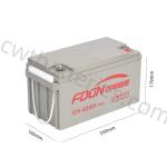 12V 65Ah Gel VRLA Sealed Lead Acid Battery Deep Cycle For Solar Storage System