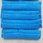 Lightweight Good Elastic Unisex Blue Disposable Head Cover