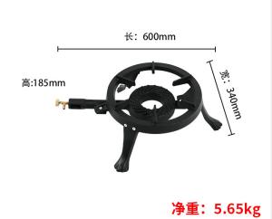 China Factory direct sale restaurant outdoor courtyard special cast iron fierce fire stove high-power gas stove big tiger seat factory