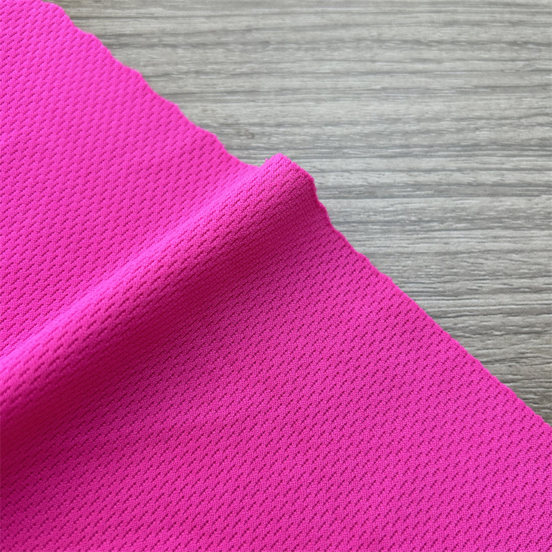Polyester Bird Eye Mesh Eyelet Mesh Sports Jersey For Football Uniform 3.5-4.0 Grade