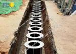 High Visible Electric Rising Bollards Hot Dipped Galvanized Surface Treatment