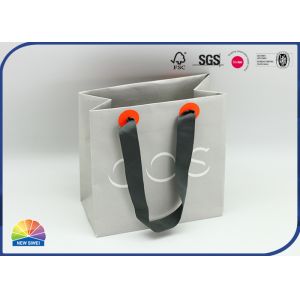 China Matte Varnishing Paper Shopping Bags Reusable Recyclable on sale