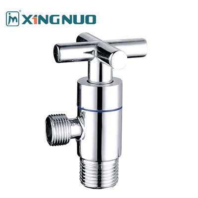 China 3/4"x1/2" Brass Bathroom Valve with Slow Open Cartridge and Lever Handle Type factory