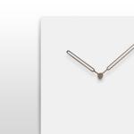 Square Wall Clock Carve Numbers 12 Inch Nordic Wooden Wall Clock
