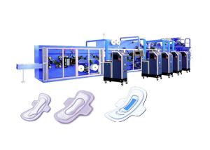 China Fully Automatic Sanitary Pad Manufacturing Machine, 600-800pcs/min, tailored size factory