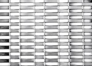 China AISI316 Sunshade Woven Wire Mesh Panels Facade factory