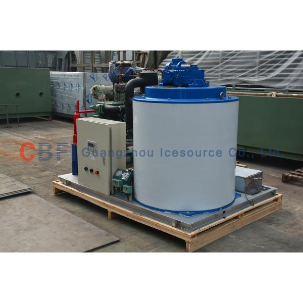 China R507 Refrigerant Fresh Water Flake Ice Maker Machine with Germany  Compressor factory