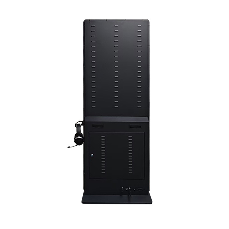 43inch Earphone Printer AI Interactive Touch Screen Kiosk with QR Code Scanner