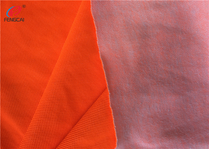 Fluorescent Polyester Cotton Twill Fabric , Fashion Knit Fabric For Uniform
