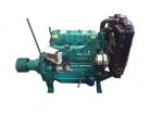 Low Fuel Consumption Diesel Engine Motor 42 KW With Clutch For Water Pump