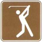 Tourist Attractions Brown Travelling Sign Reflective Film Sheet and Aluminum