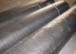PP Flat Yarn Woven Geotextile Stabilization Fabric Black Color For Dam