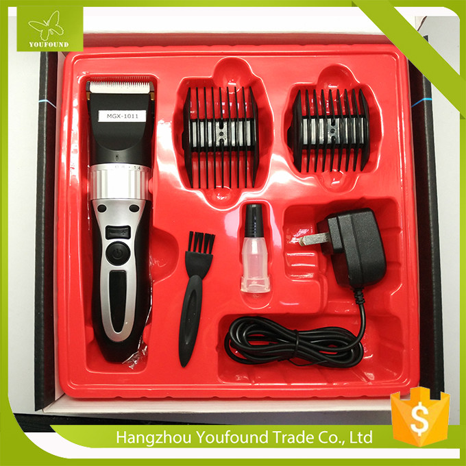 MGX1011 2000MAH Lithium Battery Ideal Forprofessional Barbel Clipper Cordless Rechargeable Hair Trimmer