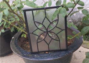 China Privacy Decorative Bathroom Window Glass Panels with 16-30mm Thickness factory