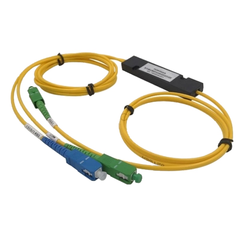 Telecommunication Equipment Sc APC to Sc Upc Stainless Steel Tube CWDM for 3G Network