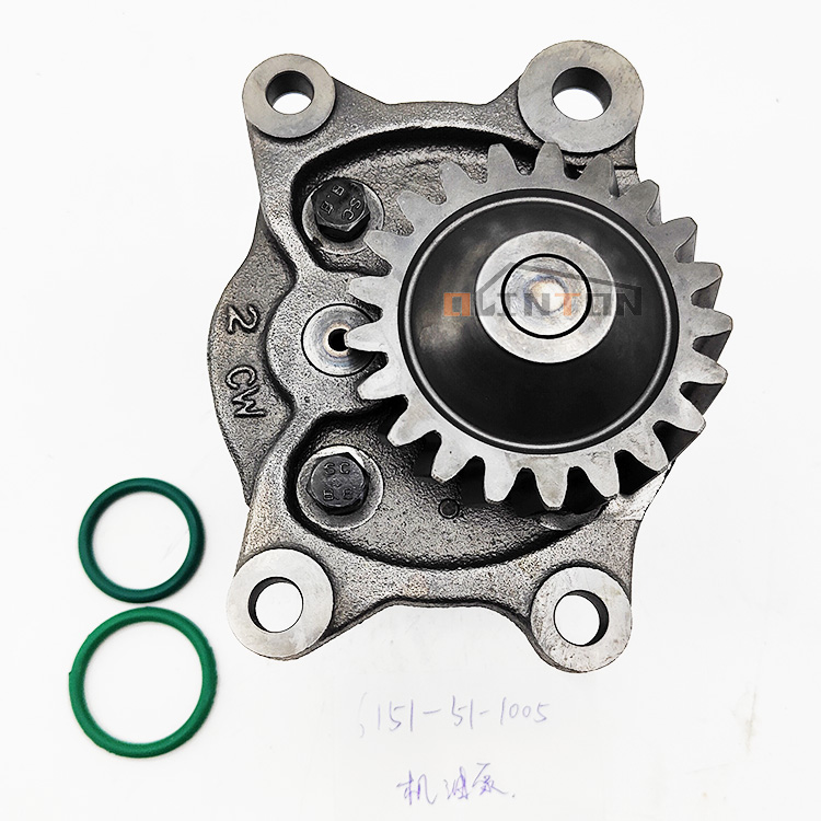 Construction Works WA470 PC400-7 Oil Pump 6D125 Engine Parts Oil Pump Assy 6151-51-1005