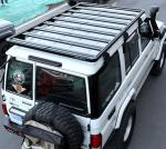 Universal 4X4 Aluminium Steel Cargo Carrier Basket Roof Rack for SUV Jimny Fj