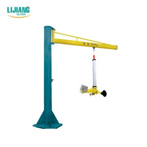 China Insulating Glass Cantilever Lift Crane With Suction Cups Glass Lifting on sale