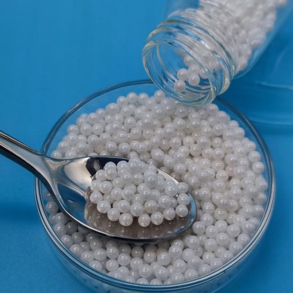 Zirconia Ceramic Ball 8.0mm Shot Peening Media 6.05kg/dm3 for Kitchen Utensils