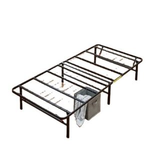 Sleep Soundly on a Customized Folding Metal Double Twin Bed with Steel Iron Mesh