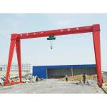 Industrial A3~A4 Heavy Duty Steel Single Girder Gantry Crane 10 Ton Q345