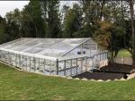 Transparent Roof Luxury Wedding Tent Aluminum Frame With 850g/M2 Roof PVC