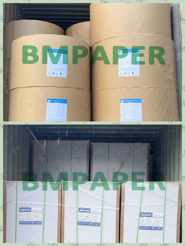 70 GSM High Bright Woodfree Paper Sheet For Industrial Printing