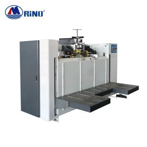 China Single Piece Corrugated Box Stitching Machine 2800*1500mm Semi Automatic on sale