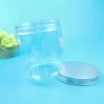 700ml Wide Opening Plastic Food Jars For Dry Food Peanuts Powder