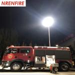 Fire Tender Vertical Mounted 6m pneumatic telescopic mast 4x180W LED Lights